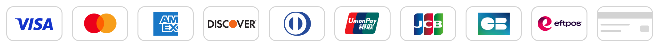 Visa & MasterCard